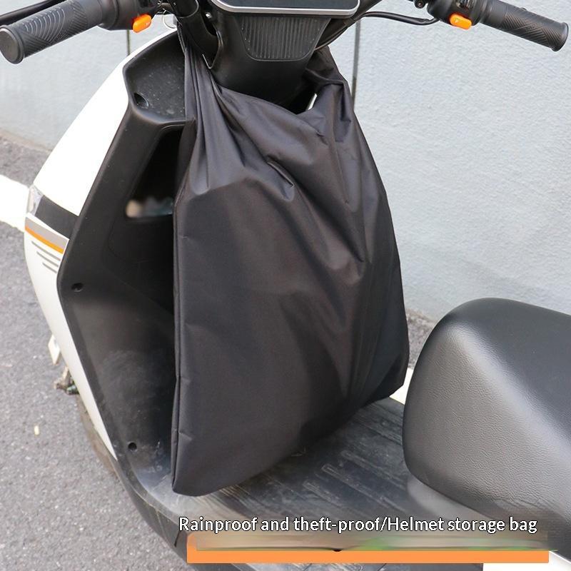 Tragbare Reise-Motorrad-Wasserdichte Tasche Mit Zahlenschloss Diebstahlschutz Motorradhelm-Aufbewahrung Gepäckwerkzeug 1 Stück