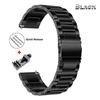22mm Titanium Strap for Huawei Watch 5 46mm GT5 3Pro GT4/4Pro Band for Samsung Galaxy Watch 3 45mm Gear S3 Luxury Metal Bracelet