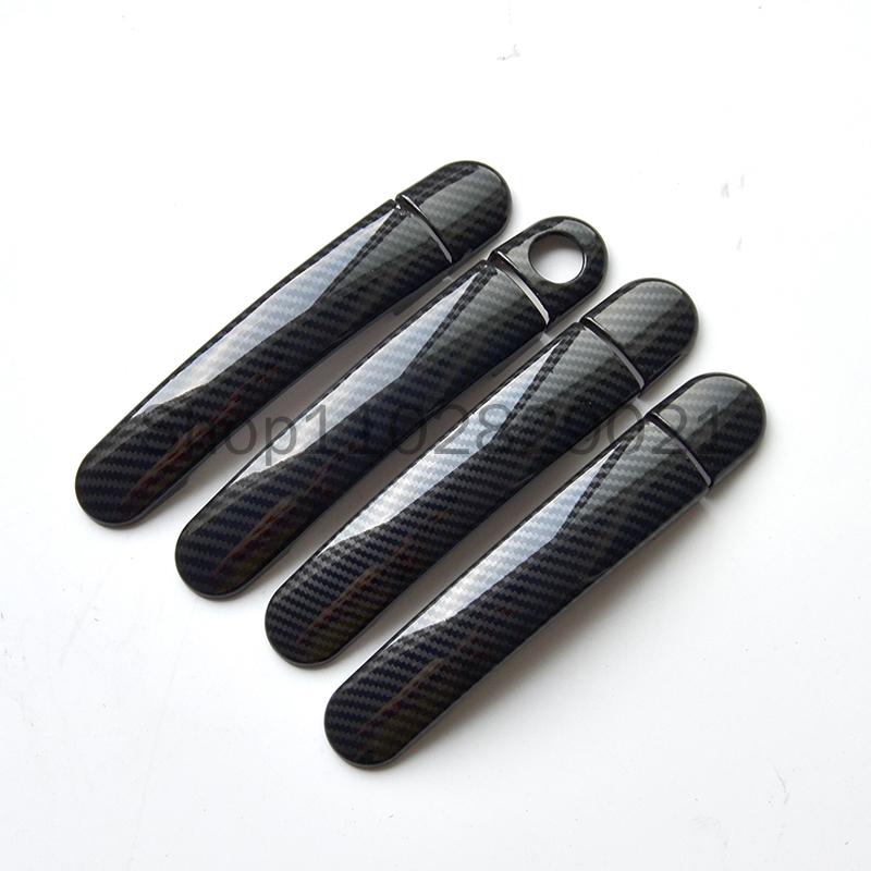 Car Door Handle Covers Car Accessories Styling Stickers For VW Golf 4 MK4 Volkswagen Rabbit A4 1J 1997-2006 2005 2004 2003 2002