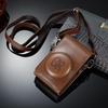 QIBAO Leather Camera Case for Ricoh GR Series (GR, GR2, GR3, GRIII, GR II) Digital Cameras