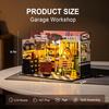 ROBOTIME Rolife 3D Puzzles Garage Workshop DIY Miniature House Kit DG165