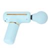 Portable Fascia Gun ABS and Silicone 1200mAh 5V Blue Low Noise Portable Massage Gun for Men Women