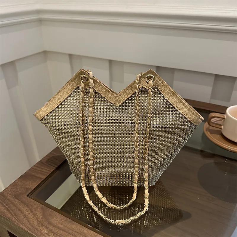 WTEMPO Elegant Large Capacity Soft Single Shoulder Bags Women Casual Versatile Shopping Crossbody Bags