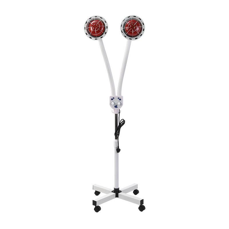 Household Vertical Infrared Therapy Heating Lamp Beauty Salon Professional Dual Head Dual Control Electric Baking Lamp