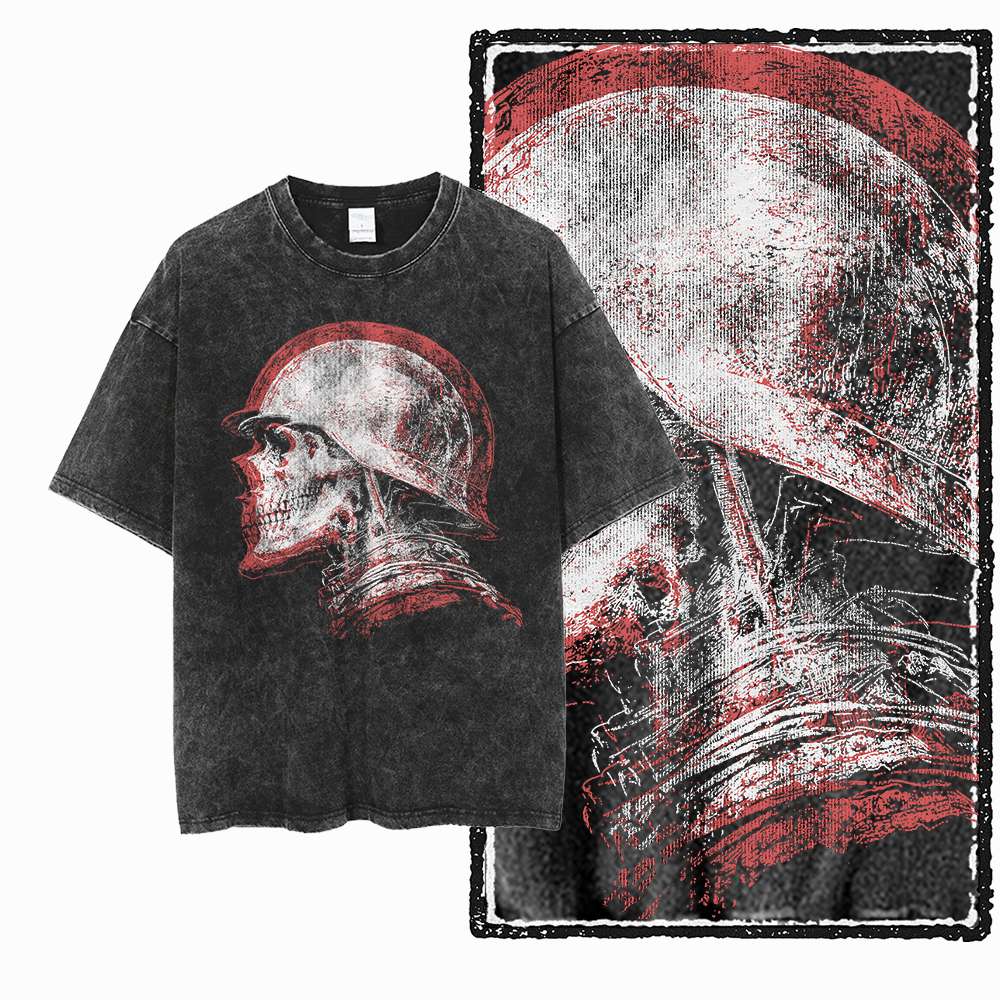 Katoen Gewassen Verweerd Grote Maat Vintage Grafisch T-shirt Heren Anti Oorlog T-shirt Vrede Geen Oorlog Grafische Print Katoen T-shirt G