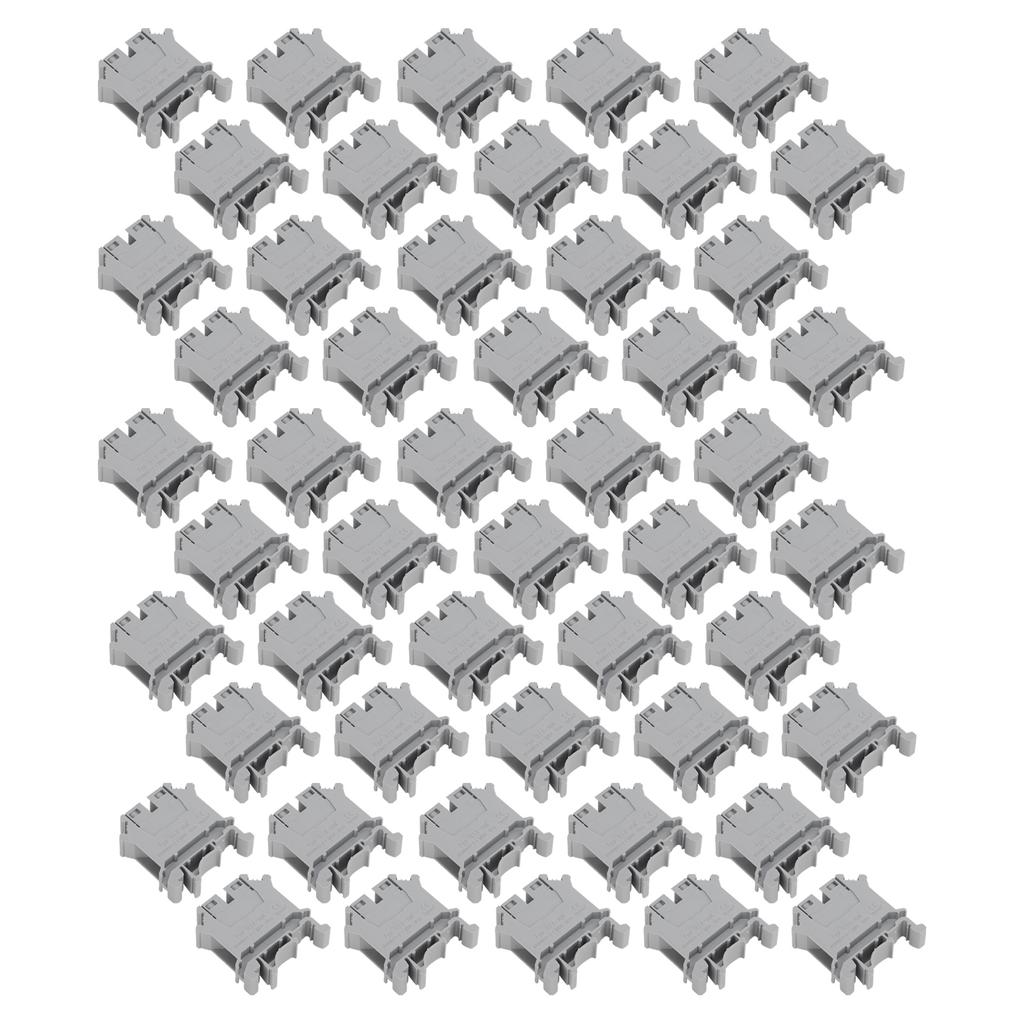 50pcs Terminal Block Stable Convenient Practical Die Casting General Ground Connector for Electrical Connection 800V