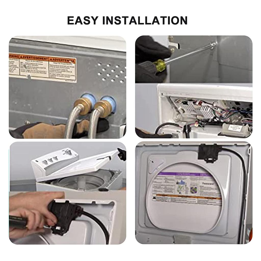 Waschmaschinen Deckelverriegelungsschalter Baugruppe Deckelverriegelungsbolzen Waschmaschinenersatzteil Geräte Zubehör W10240513 W10238287 W10404050