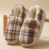 Cotton slippers winter 2025 new indoor home thick bottom warm non-slip household wool slippers