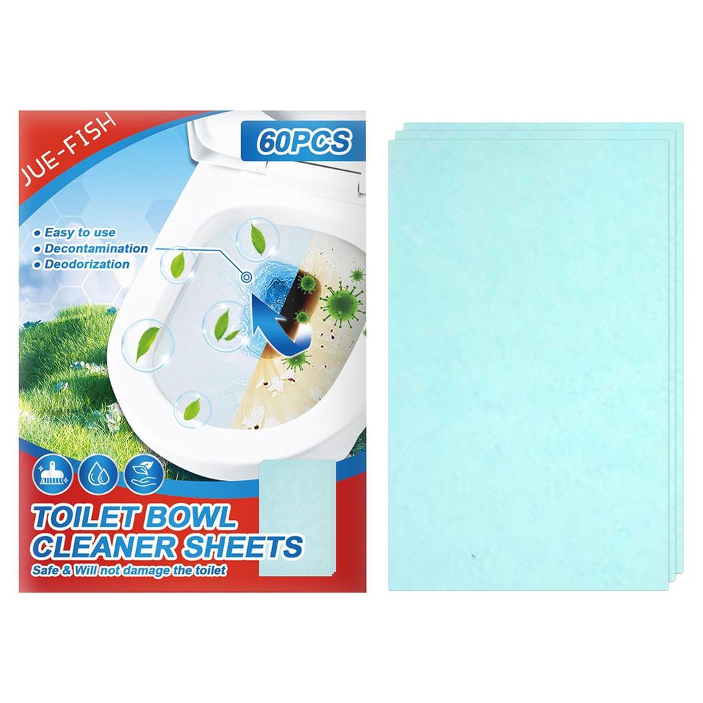 Automatic Toilet Bowl Cleaner Strips60pcs Toilet Tank Bleach Strips