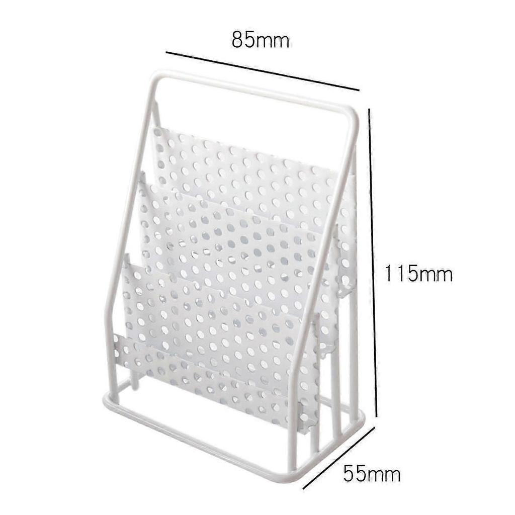 Mini Newspaper Stand 1/12 Scale Dollhouse Metal Magazine Display Rack Simulated Bookshelf Doll Accessories for Kids
