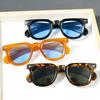 New Retro Classic Rectangular Fashion Sunglasses, Women'S and Men'S Trendy Versatile Streetwear Eyewear for Daily Use
