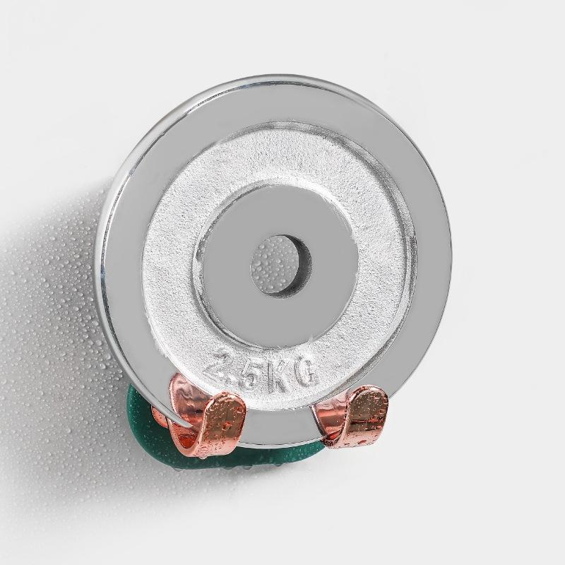 Adjustable Hair Dryer Stand, Household Electric Hanging Rack, Bathroom Wall-mounted Storage Rack Without Drilling, Hair Dryer