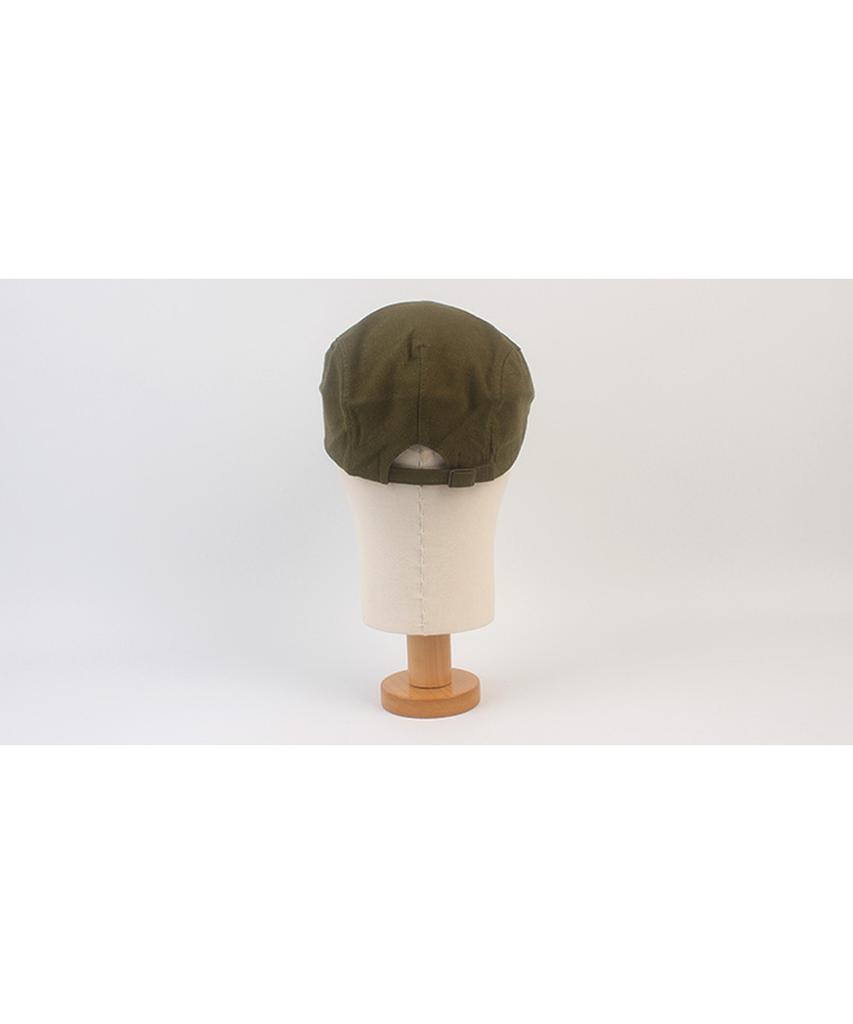 Simple Linen Khaki Hunting Cap Beret