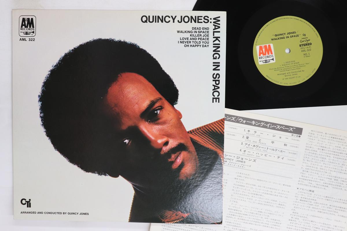 

Виниловая пластинка QUINCY JONES Walking In Space AML322 AM 1969 Япония Джаз Б/у
