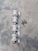 Galvanized Low-Voltage Guy Wire Bracket - Thickened Four-Position Single Stem Street Code