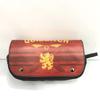 Harry Potter Zip Wallet Men Women Pu Leather Animal Pattern Card Compartments