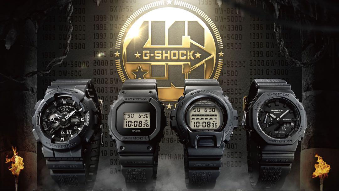 

[USED] CASIO G-SHOCK 40th REMASTER BLACK