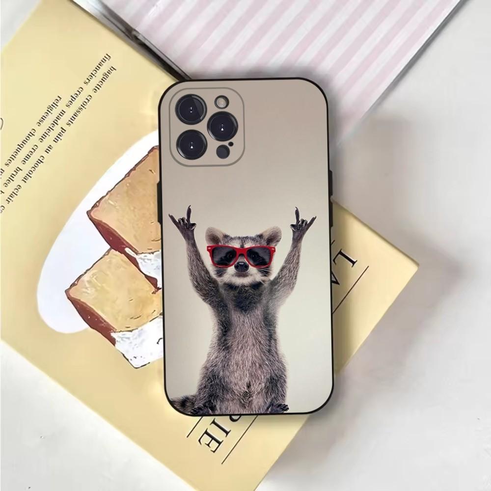 

Viral Raccoon Funny Expression Creative Phone Case for iPhone 17 16 15 14 13 12 11 Series Pro Max Plus Double Layer Protection iphone 15 Pro