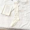 Spring and Summer Thin Ballet Style Women Socks JK Floral Ribbon Women Calf Socks Super Fairy Mesh Breathable Cotton Pile Socks
