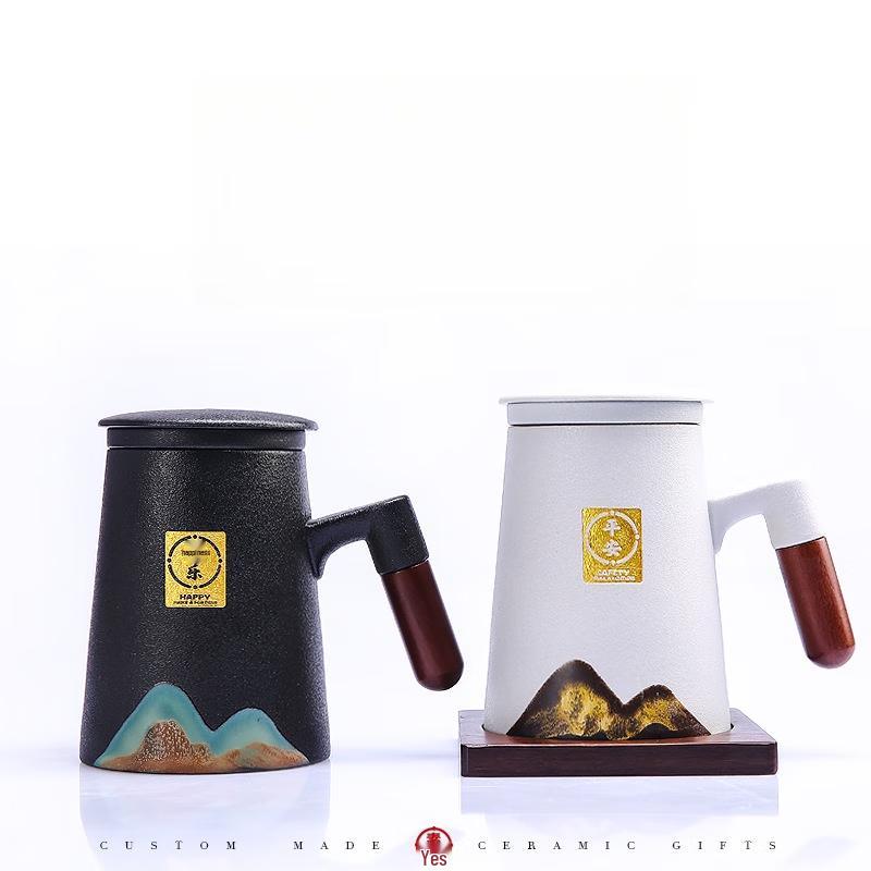 Chaxun Ceramic Tea Infuser Mug