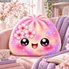 Kawaii Galaxy Dumpling Pillow Starry Bao Cushion Cute Space Throw Pillow Shaped Stuffed Floor Cushion For Home Decor Gift