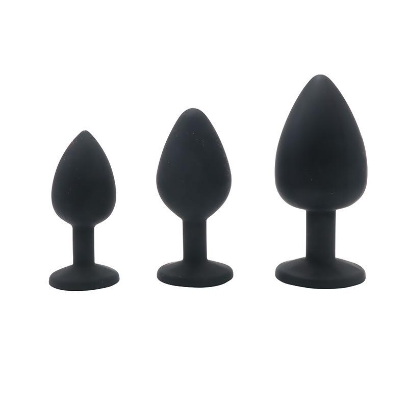Silicone Butt Plug for Long-term Wear, Adult Erotic Toy for Women