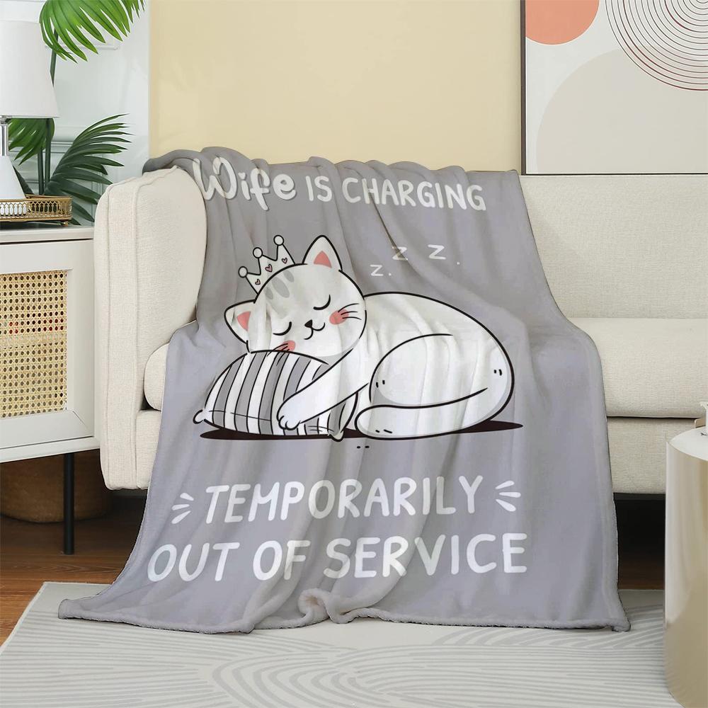 1PC Gifts Blanket for Wife Wedding Anniversary Birthday Gifts for Women Romantic I Love you Present Festival Day Gifts for Her