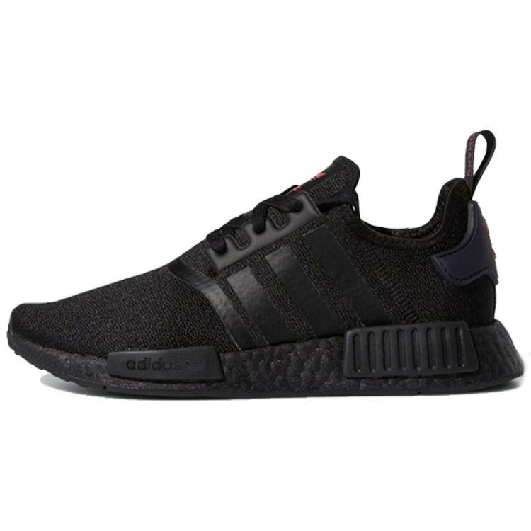 

adidas NMD_R1 Core Черные женские кроссовки Scarlet FY9387