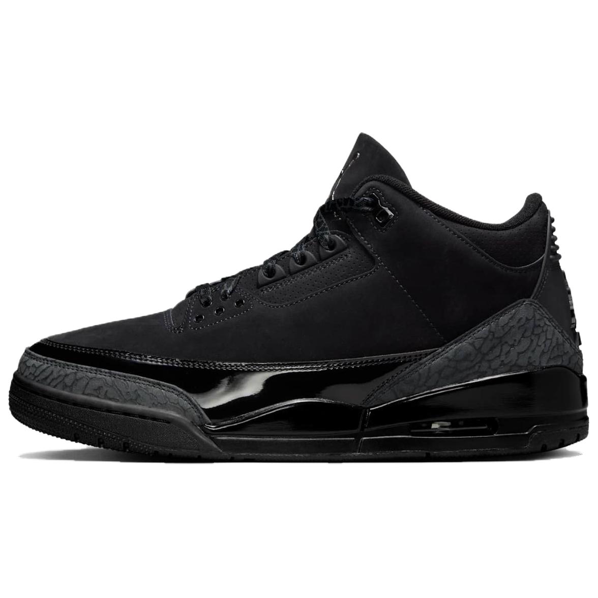 

new Air JORDAN 3 Black Cat 46