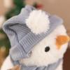 Winter new snowman plush toy cute Christmas gift children accompany doll activity gift