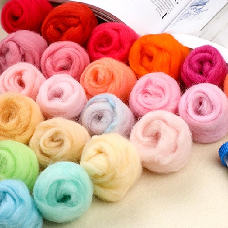 Needle Felting Set Needle Felting Starter Kits with Felting Tool Wool Roving Set Needle Felting Supplies for Craft