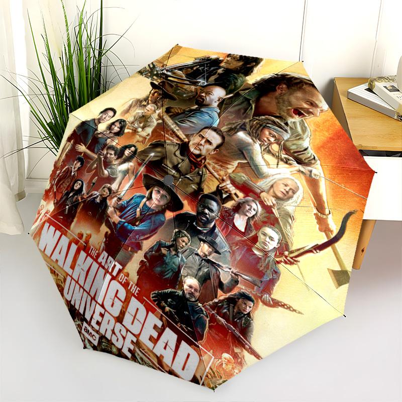 Survival Struggle Post-Apocalyptic World Folding umbrella Suitable for all seasons Portable outdoor Umbrella travel