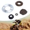 25H 82 Links Chain 25H 10mm Hole 11T Sprocket 55T4 Hole Sprocket Flywheel Adapter Set for Motorcycles ATVs