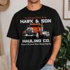 Hawk And Son Hauling Company Shirt, Trucker Humor Tee, Big Rig Driver Gift, Trucking Life Graphic, Semi Truck Lover