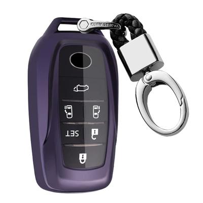 Toyota Schlüsselhülle, Schutz, Smart Key Cover, Metallischer Glanz, Schlüsselanhänger, Stilvoll, Gute Textur, Hoch