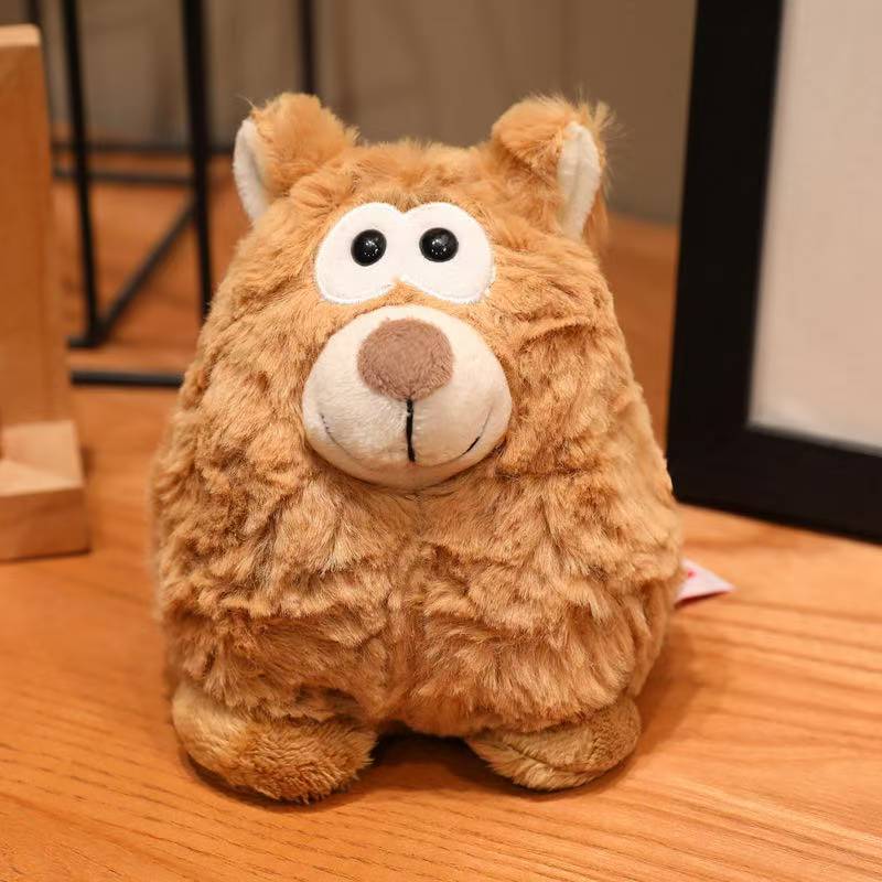 Latest Cute Forest Animal Doll Kawaii Stuffed Plush Toy Handmade Doll Cartoon Anime Cute Children's Birthday Gift Doll Christmas