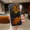 One Piece Law Phone Case for Motorola Edge 20 30 S30 40 50 Fusion Lite Plus Pro Ultra Neo One Action Zoom Hyper Power Macro Vision