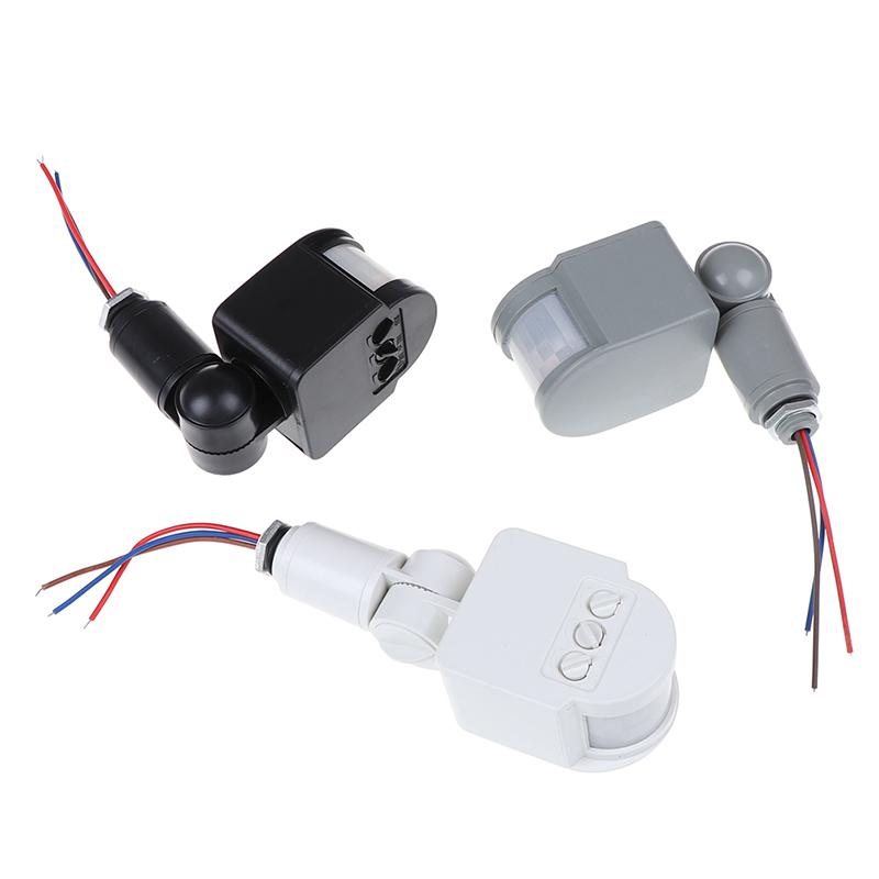 180 Degree  Led Infrared Pir Motion Sensor Detector Wall Light Switch 110V~265V