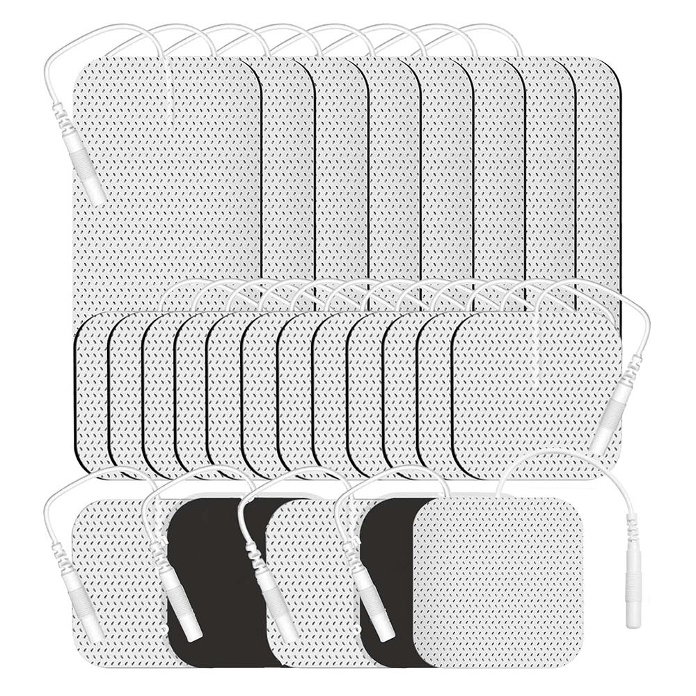 10/20Pcs TENS Pads EMS Electrode Patch Compex Muscle Stimulator Silicone Gel Tens Electrodes Digital Acupuncture Physiotherapy