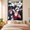 Jujutsu Kaisen Tapestry highquality for decorating living room bedroom dorm walls ideal as bedroom wallart orholiday gift