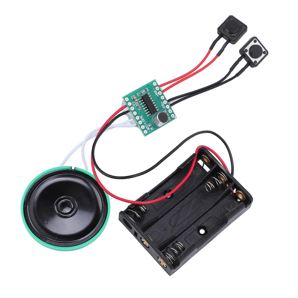 Greeting Card Voice Module 30 Seconds Single Play 4.5V   Battery Powered Clr Sound Card Recordable Voice Chip