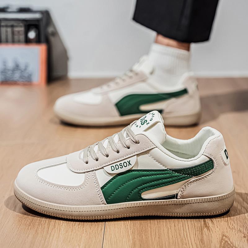 Retro new autumn breathable matte leather casual shoes lightweight soft baseplate shoes German training shoes