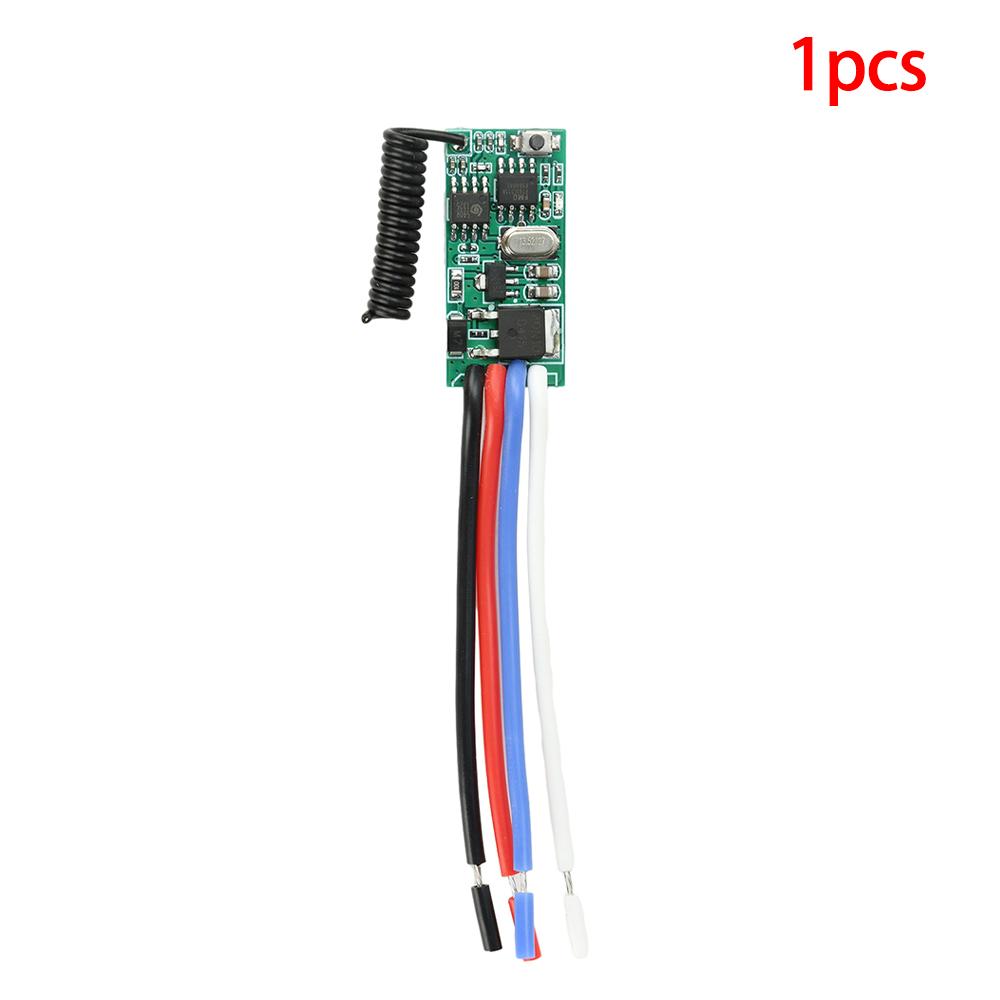 1-10pcs Remote Control Switch 3.6V-24V Mini Receiver LED Access Control 1-channel Wireless Intelligent Remote Control Switch