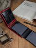 Horizontal, Two-tone Genuine Leather Wallet - Rovicky