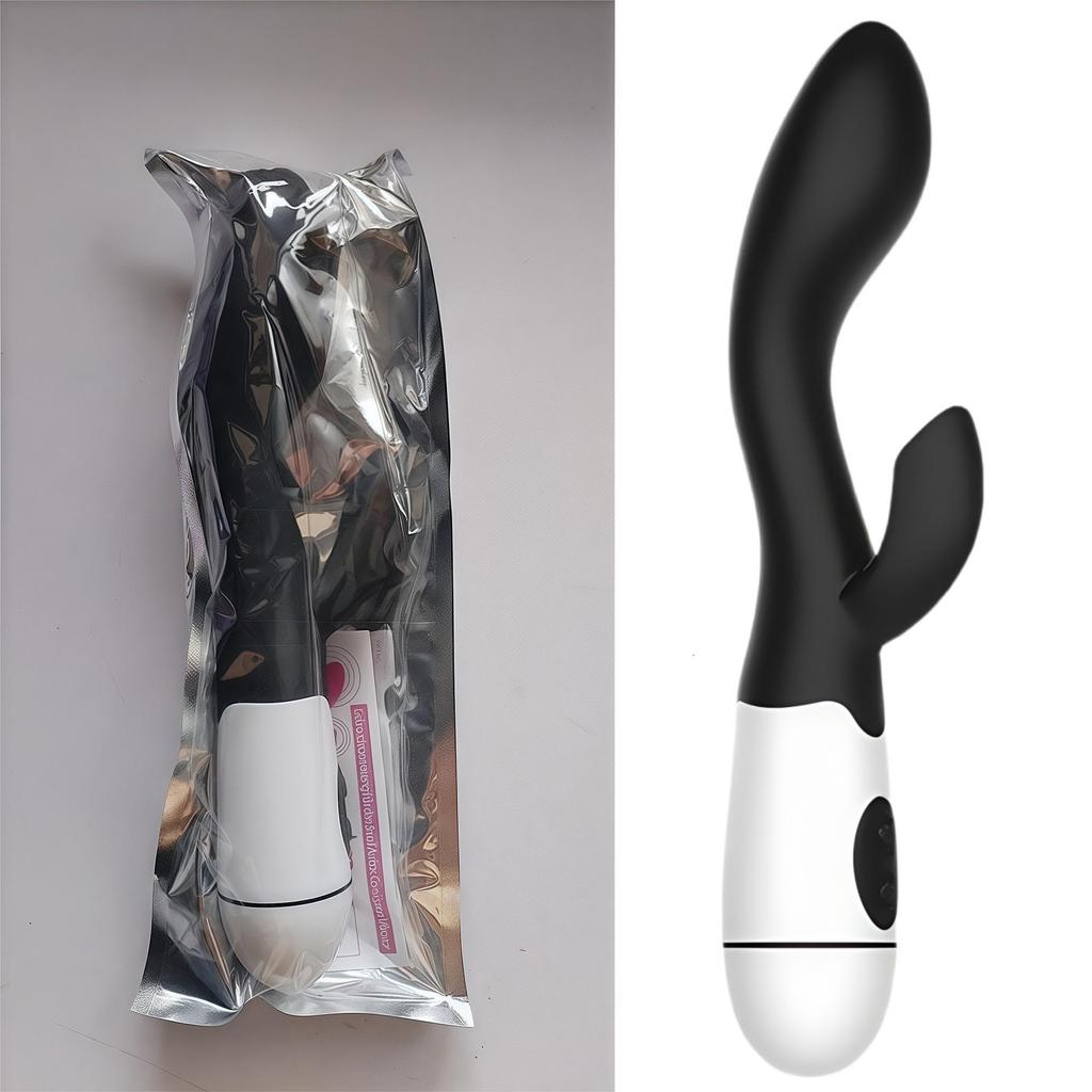 Rechargeable Silicone Dual Vibration G-spot Massager for Women