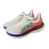 HOKA Mach 5 Wide Bianco Rosso Fuoco Scarpe da Ginnastica Donna 1136678-WFM