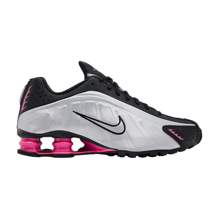 Nike Shox R4 Черный Металлик Серебристый Pinksicle (Женский) 36
