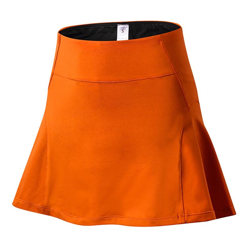 Women Running Skirt High Waist Double Layer Fitness Quick Dry Short Skirt