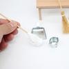1/12 Dollhouse Dustpan Mop Metal Pail Kit Dollhouse Mini Cleaning Tool Accessories Dolls House Decor Pretend Play Toy