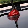 AIRSPEED Carbon Fiber Car Shark Fin Antenna Cover Radio Signal Sticker Accessories Fit Mini Cooper R55 R56 Accessories (Red)